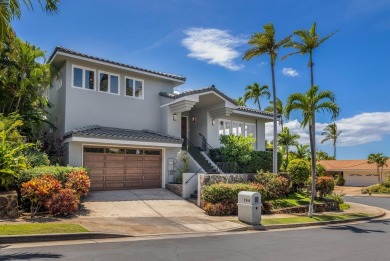 Set prominently on an elevated corner lot within the exclusive on Wailea Golf Club in Hawaii - for sale on GolfHomes.com, golf home, golf lot