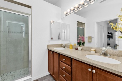 STUNNIG SHEFFIELD with HIGH ceilings in the gated golf on Kings Gate Golf Club in Florida - for sale on GolfHomes.com, golf home, golf lot