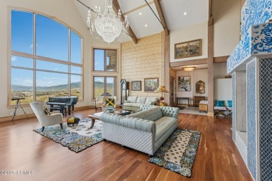Privately perched on 4+ acres, this architectural masterpiece on  in Utah - for sale on GolfHomes.com, golf home, golf lot