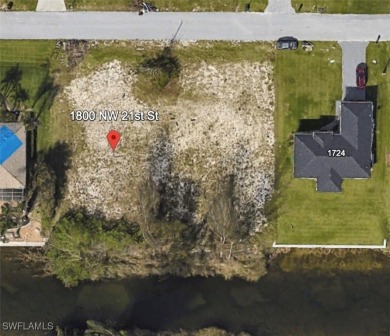 **Prime Southern Exposure Waterfront Lot Near Coral Oaks Golf on Burnt Store Golf Club in Florida - for sale on GolfHomes.com, golf home, golf lot