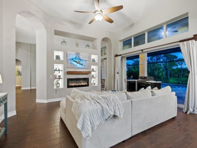 Extraordinary lake front estate home! Entering through the on Venetian Golf and River Club in Florida - for sale on GolfHomes.com, golf home, golf lot