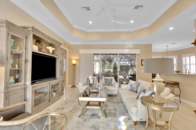 BREATHTAKING GOLF & WATER VIEWS! Experience refined living in on The Legacy Golf and Tennis Club in Florida - for sale on GolfHomes.com, golf home, golf lot