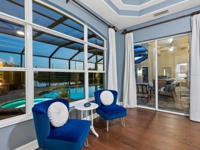Extraordinary lake front estate home! Entering through the on Venetian Golf and River Club in Florida - for sale on GolfHomes.com, golf home, golf lot