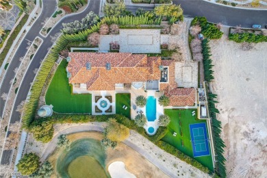 Luxurious Private European Styled Estate; Extraordinary w/finest on TPC at Summerlin in Nevada - for sale on GolfHomes.com, golf home, golf lot
