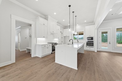 Beautiful New 5BR 3.5BA 3 Car Garage on 1/2 AC lot in Augusta on Rolling Hills Country Club Inc in Arkansas - for sale on GolfHomes.com, golf home, golf lot