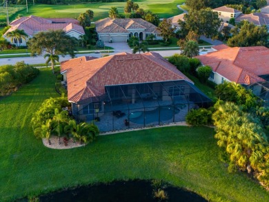 Extraordinary lakefront estate home! Entering through the 8-foot on Venetian Golf and River Club in Florida - for sale on GolfHomes.com, golf home, golf lot