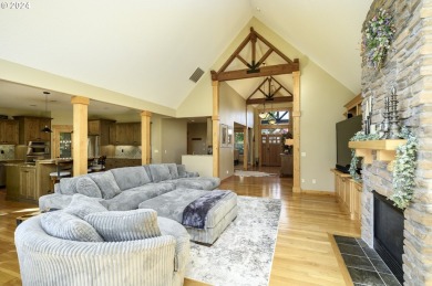 Custom-built by master builder Mike Donnerberg, this stunning on Michelbook Country Club in Oregon - for sale on GolfHomes.com, golf home, golf lot