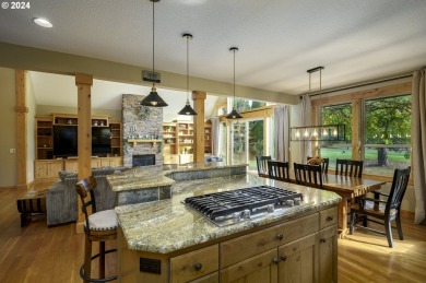 Custom-built by master builder Mike Donnerberg, this stunning on Michelbook Country Club in Oregon - for sale on GolfHomes.com, golf home, golf lot