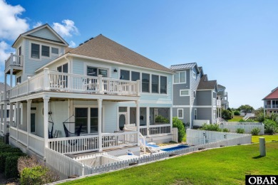 This vacation rental home is a spacious 4-bedroom, 4.5-bathroom on The Currituck Golf Club in North Carolina - for sale on GolfHomes.com, golf home, golf lot