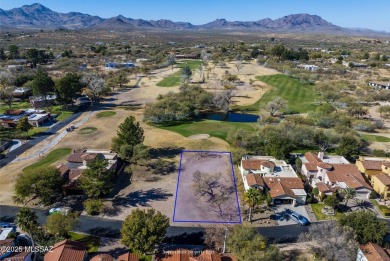 Nestled along the 7th hole of the renowned Otero golf course on Tubac Golf Resort and Spa in Arizona - for sale on GolfHomes.com, golf home, golf lot