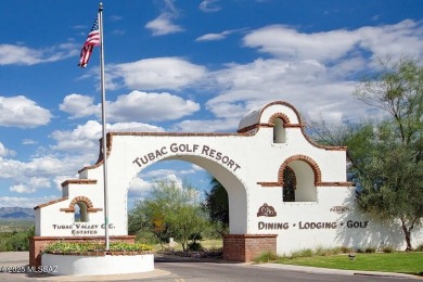 Nestled along the 7th hole of the renowned Otero golf course on Tubac Golf Resort and Spa in Arizona - for sale on GolfHomes.com, golf home, golf lot