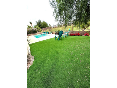 This two bedroom/two bath Orrefors plan is spacious, sunlit and on Mountain Vista Golf Course At Sun City Palm Desert in California - for sale on GolfHomes.com, golf home, golf lot