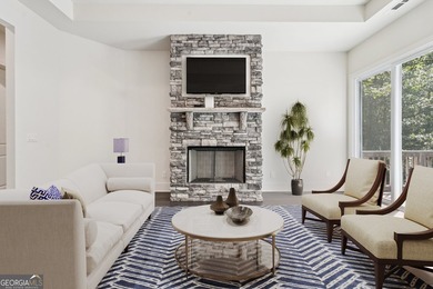 Luxury Achasta Living + Master on Main + Terrace-Level Suite on Achasta Golf Club in Georgia - for sale on GolfHomes.com, golf home, golf lot