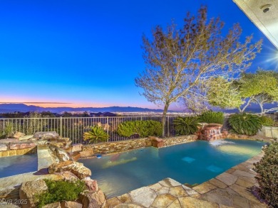 FABULOUS LAS VEGAS STRIP  MOUNTAIN VIEWS ARE THE FOCAL POINT OF on Anthem Country Club in Nevada - for sale on GolfHomes.com, golf home, golf lot