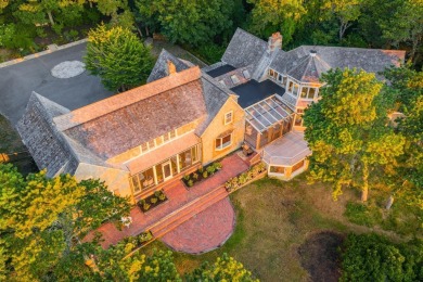 Nestled on 1.85 acres along the pristine shores of Pleasant Bay on Eastward Ho! Country Club in Massachusetts - for sale on GolfHomes.com, golf home, golf lot