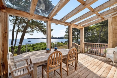 Nestled on 1.85 acres along the pristine shores of Pleasant Bay on Eastward Ho! Country Club in Massachusetts - for sale on GolfHomes.com, golf home, golf lot