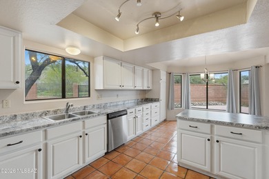 Set on a rare double lot in the gated Villages of La Canada on El Conquistador Country Club - Canada in Arizona - for sale on GolfHomes.com, golf home, golf lot