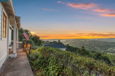 Perched on a private ridge above Orinda, this light-bathed on Orinda Country Club in California - for sale on GolfHomes.com, golf home, golf lot