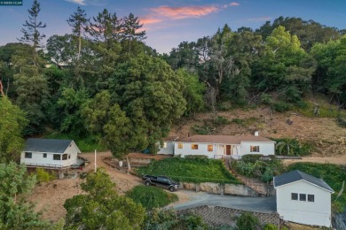 Perched on a private ridge above Orinda, this light-bathed on Orinda Country Club in California - for sale on GolfHomes.com, golf home, golf lot