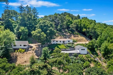 Perched on a private ridge above Orinda, this light-bathed on Orinda Country Club in California - for sale on GolfHomes.com, golf home, golf lot