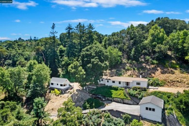 Perched on a private ridge above Orinda, this light-bathed on Orinda Country Club in California - for sale on GolfHomes.com, golf home, golf lot