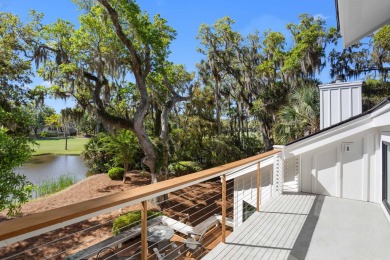Stunning Lagoon  Golf Course Views | Contemporary Island Retreat on The Seabrook Island Club in South Carolina - for sale on GolfHomes.com, golf home, golf lot