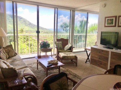 Island vintage condo situated on an excellent floor with direct on Makaha Resort Golf Club in Hawaii - for sale on GolfHomes.com, golf home, golf lot
