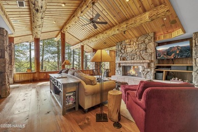 Welcome to the Casa de Madera e Piedra (The House of Wood and on Flagstaff Ranch Golf Club in Arizona - for sale on GolfHomes.com, golf home, golf lot