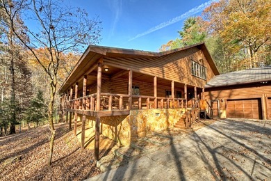 Welcome to an One-of-a-Kind Dovetail Log Home in Buckhorn on White Path Golf Club in Georgia - for sale on GolfHomes.com, golf home, golf lot