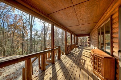 Welcome to an One-of-a-Kind Dovetail Log Home in Buckhorn on White Path Golf Club in Georgia - for sale on GolfHomes.com, golf home, golf lot