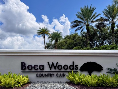 Enjoy the Boca Woods lifestyle in this beautiful Pinewood model on Boca Woods Country Club in Florida - for sale on GolfHomes.com, golf home, golf lot