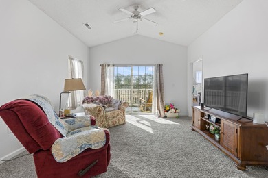 Welcome to this beautiful 2-bedroom, 2-bathroom top-floor end on Palmetto Greens Golf and Country Club in South Carolina - for sale on GolfHomes.com, golf home, golf lot