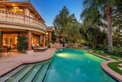 Absolutely stunning authentic custom Mediterranean Villa in on North Ranch Country Club in California - for sale on GolfHomes.com, golf home, golf lot