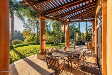 Absolutely stunning authentic custom Mediterranean Villa in on North Ranch Country Club in California - for sale on GolfHomes.com, golf home, golf lot