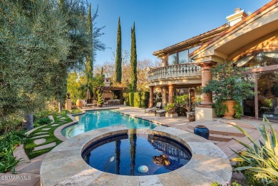 Absolutely stunning authentic custom Mediterranean Villa in on North Ranch Country Club in California - for sale on GolfHomes.com, golf home, golf lot