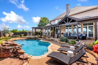 Gorgeous Highland Home with a dream backyard oasis in the highly on Woodbridge Golf Club in Texas - for sale on GolfHomes.com, golf home, golf lot