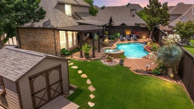 Gorgeous Highland Home with a dream backyard oasis in the highly on Woodbridge Golf Club in Texas - for sale on GolfHomes.com, golf home, golf lot
