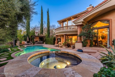 Absolutely stunning authentic custom Mediterranean Villa in on North Ranch Country Club in California - for sale on GolfHomes.com, golf home, golf lot