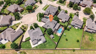 Gorgeous Highland Home with a dream backyard oasis in the highly on Woodbridge Golf Club in Texas - for sale on GolfHomes.com, golf home, golf lot