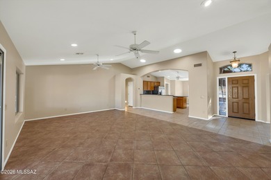 Laredo with golf course views! Freshly painted interior & new on Saddlebrooke Golf Course in Arizona - for sale on GolfHomes.com, golf home, golf lot