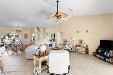 Highly sought-after SW Cape area GULF ACCESS POOL HOME! BOASTS on Royal Tee Country Club in Florida - for sale on GolfHomes.com, golf home, golf lot