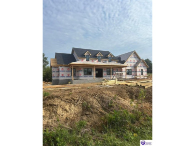 Beautiful new construction brick dream home in progress within on Elizabethtown Country Club in Kentucky - for sale on GolfHomes.com, golf home, golf lot