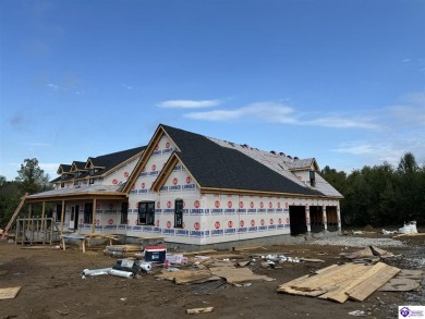 Beautiful new construction brick dream home in progress within on Elizabethtown Country Club in Kentucky - for sale on GolfHomes.com, golf home, golf lot