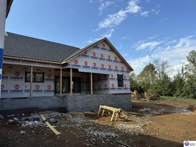 Beautiful new construction brick dream home in progress within on Elizabethtown Country Club in Kentucky - for sale on GolfHomes.com, golf home, golf lot