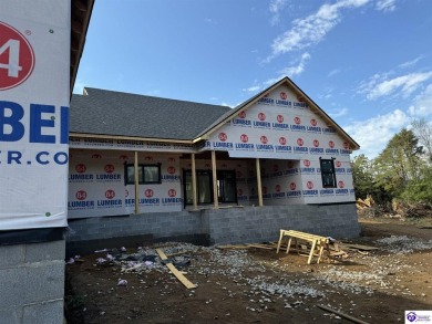 Beautiful new construction brick dream home in progress within on Elizabethtown Country Club in Kentucky - for sale on GolfHomes.com, golf home, golf lot