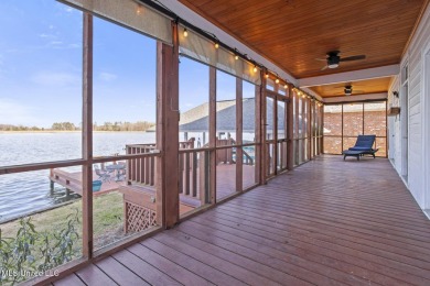 Stunning new waterfront listing in the highly desirable on Lake Caroline Golf Club in Mississippi - for sale on GolfHomes.com, golf home, golf lot