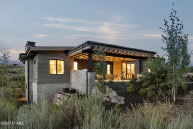 This stunning new construction home in the exclusive Tuhaye on Talisker Club At Tuhaye in Utah - for sale on GolfHomes.com, golf home, golf lot