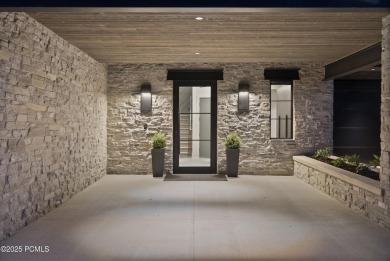 This stunning new construction home in the exclusive Tuhaye on Talisker Club At Tuhaye in Utah - for sale on GolfHomes.com, golf home, golf lot