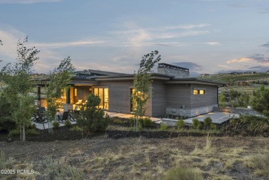 This stunning new construction home in the exclusive Tuhaye on Talisker Club At Tuhaye in Utah - for sale on GolfHomes.com, golf home, golf lot