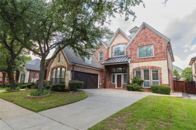 Stunning 5-bedroom home nestled in the highly sought-after on Lantana Golf Club in Texas - for sale on GolfHomes.com, golf home, golf lot